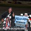 Andy Forster is all smiles in his return to Victory Lane!