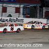 Former Jr Champion Cody Lipstreuer tries to hold off veteran Mick Ellis. Mark Melchiori photo.